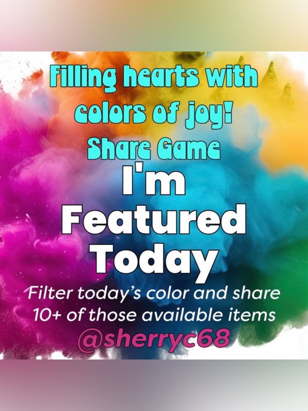 The Color of Joy today is GOLD 💛⭐️ 
I’m Featured Today 5/14! Come Play with us!
